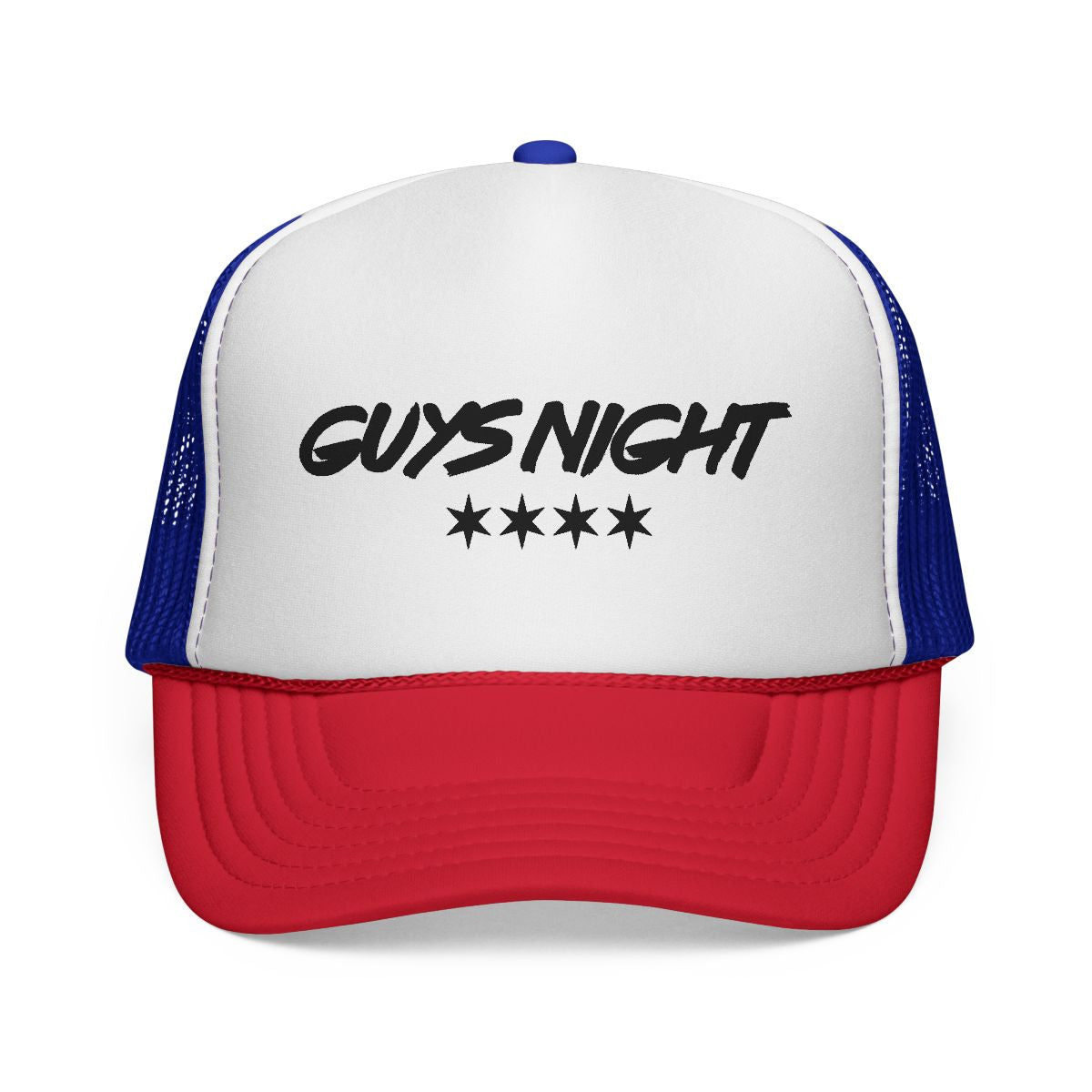 Guys Night Trucker Hat – Chicago Flag Edition