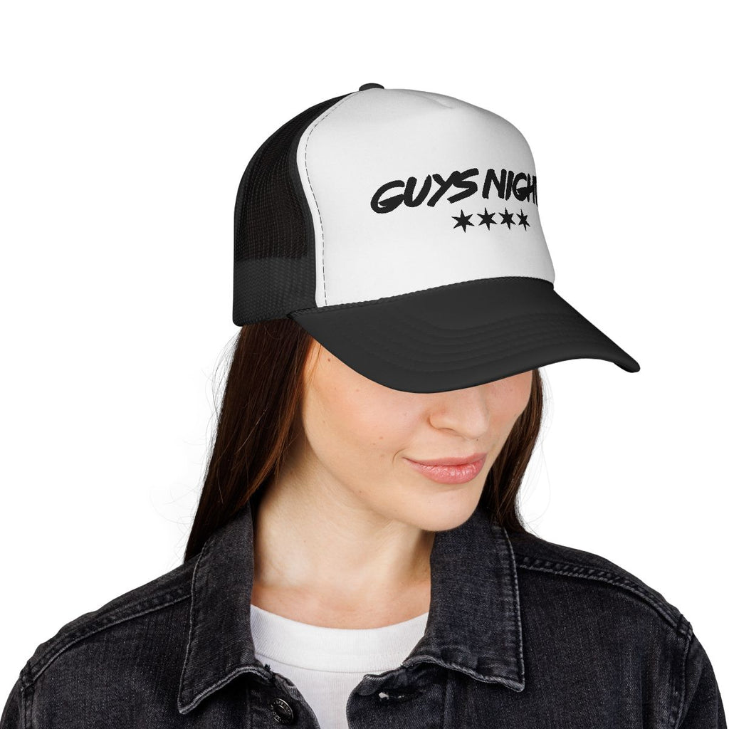 Guys Night Trucker Hat – Chicago Flag Edition