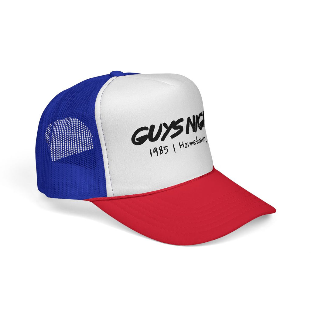 Guys Night Trucker Hat – Hometown, IL Edition
