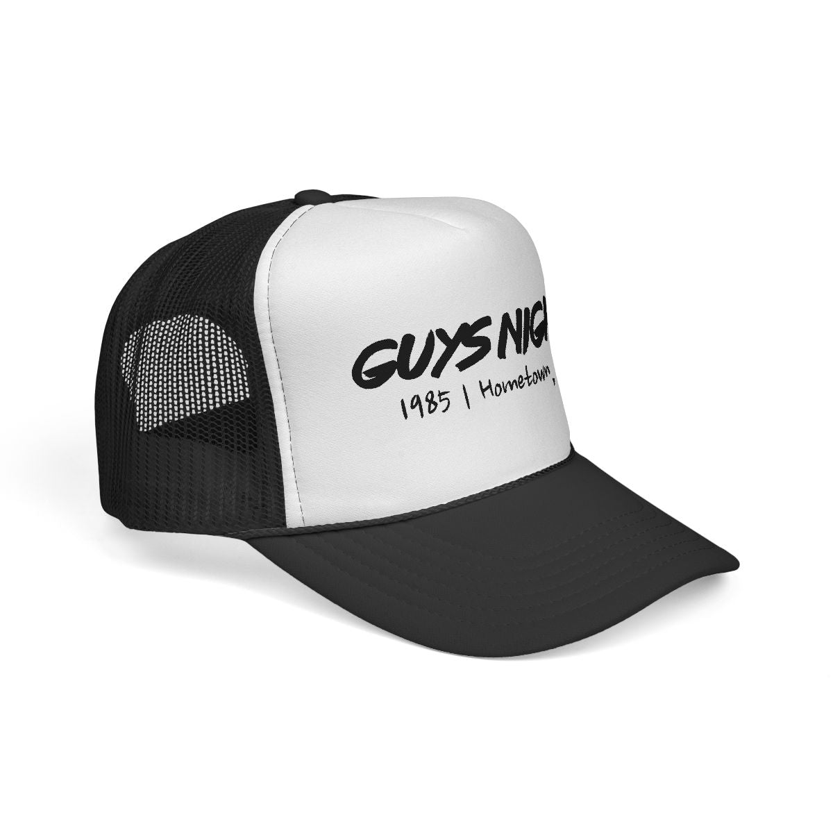 Guys Night Trucker Hat – Hometown, IL Edition