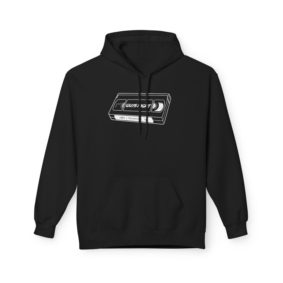 “GUYS NIGHT, 1985.” – Vintage VHS Hoodie
