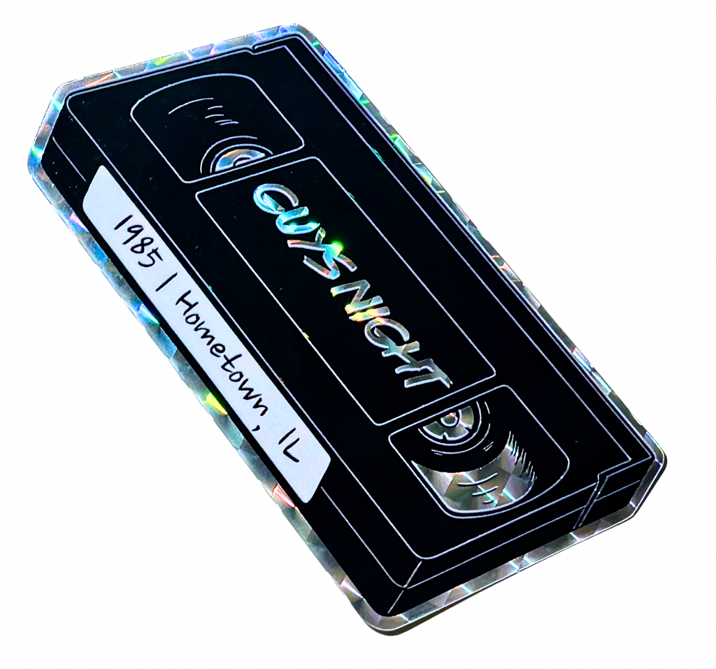 Collectible VHS Sticker – Unlocked with a $5+ Tip (ONLY AT CHECKOUT)