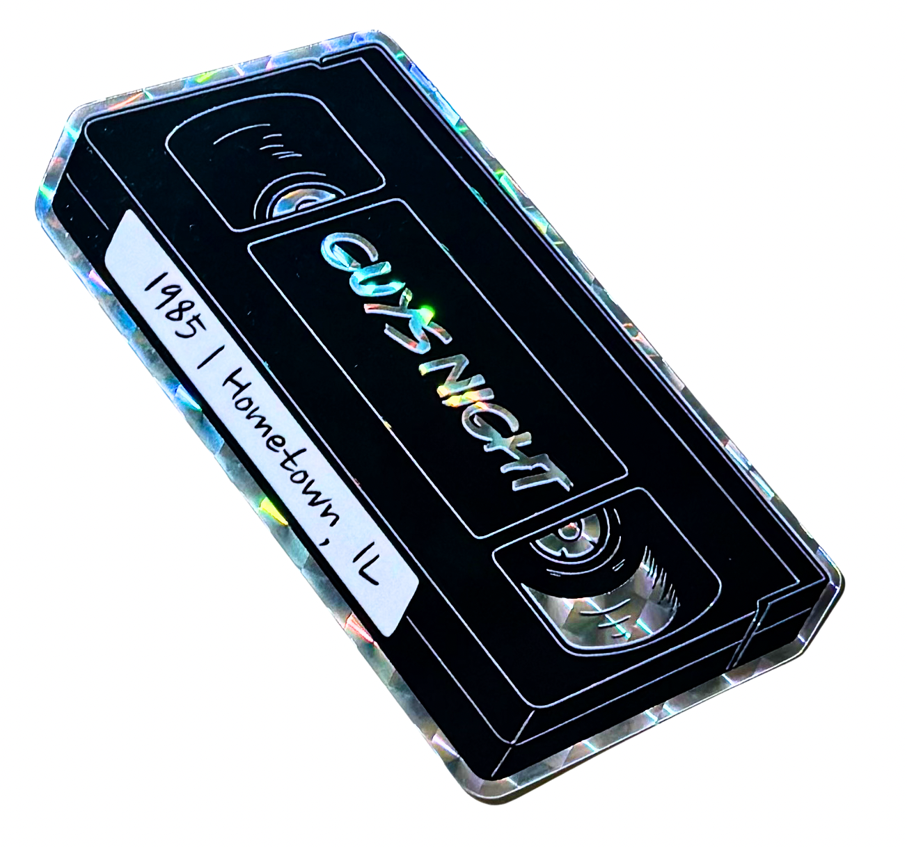 Collectible VHS Sticker – Unlocked with a $5+ Tip (ONLY AT CHECKOUT)